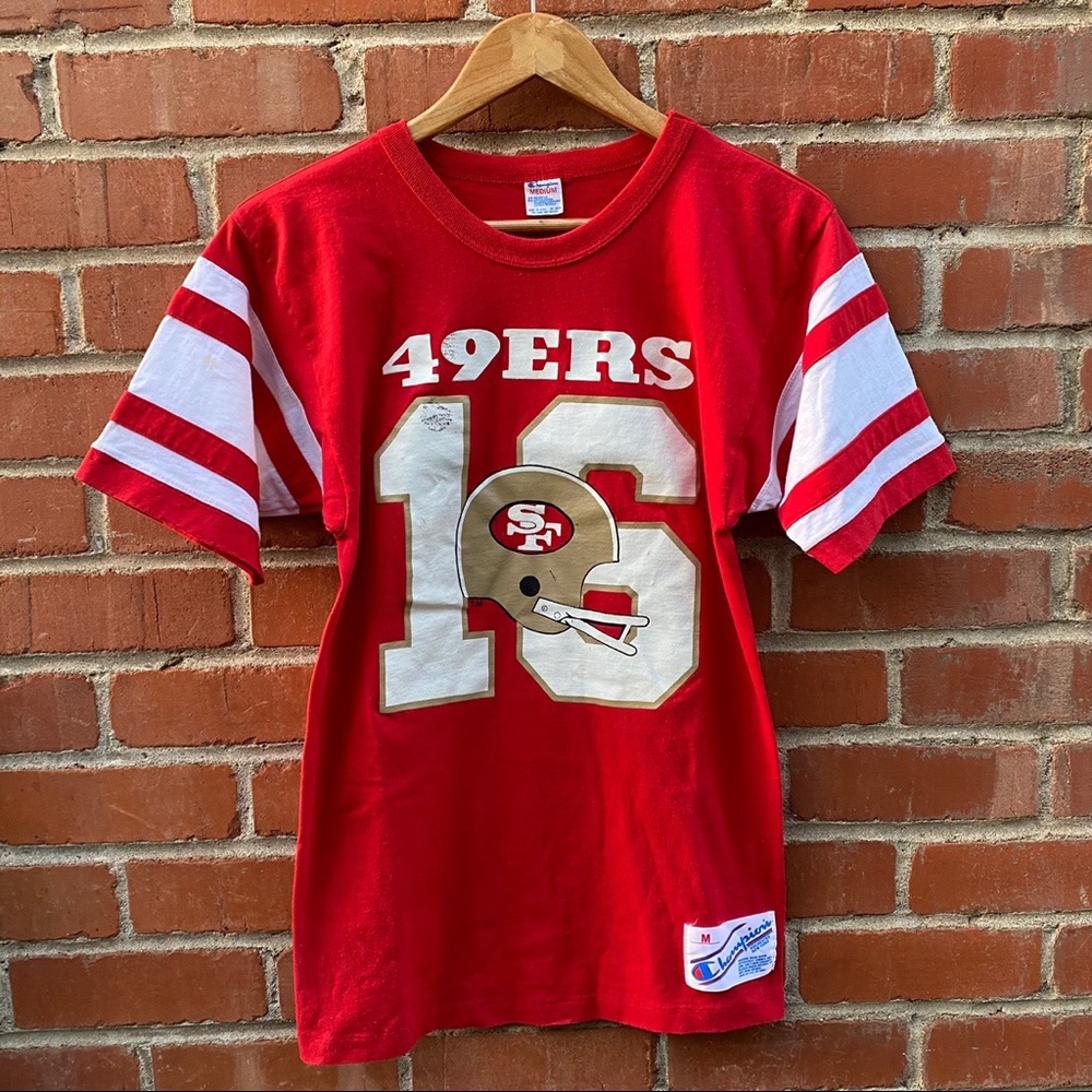 Champion San Francisco 49ers Joe Montana T-shirt